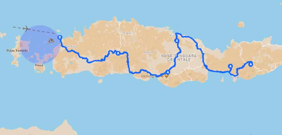 Itinerario Bali Flores agosto 2019 - Indonesia